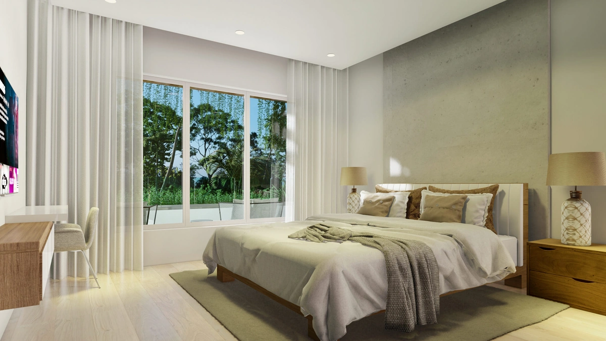 Spacious Bedroom